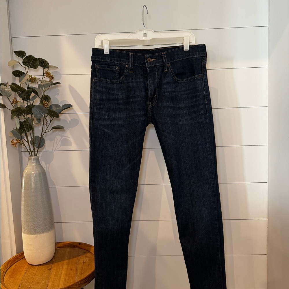 511 32x29 Levi's Men's Deep Indigo Slim Jeans